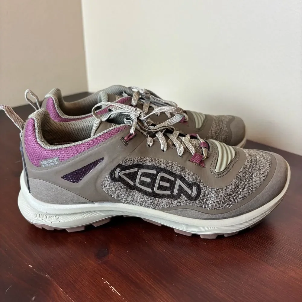 Keen Women's Terradora Flex Low Height Waterproof Hiking Shoes Tan Size 7.5 NEW